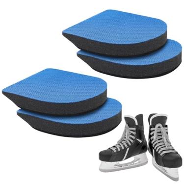 Imagem de Chicingyou 2 pares de palmilhas de almofada de hóquei para desempenho de skate de hóquei, inserções de sapatos para jogadores de patinação, jogos de patins, prática