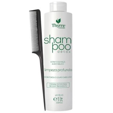 Imagem de Shampoo Limpeza Intensa Detox Anti Residuo e Pente Química - Thyrre