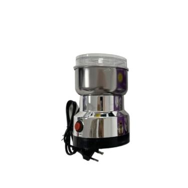 Imagem de Moedor De Café EléTrico 110v, Moedor Multifuncional PortáTil De AçO Inox Com 4 LâMinas Para GrãOs, Sementes E Especiarias(KIT1-T)