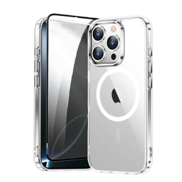 Imagem de Capa Capinha Case Magnética Carregamento por Indução E Película de Privacidade Para iPhone (iPhone 16 Pro)