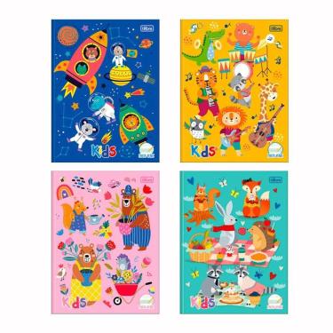 Imagem de Caderno brochura capa dura caligrafia pauta Verde Sapeca 