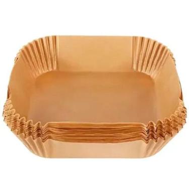 Imagem de Forma descartável para fritadeira elétrica Air Fryer 20x20x4,5 50 unid