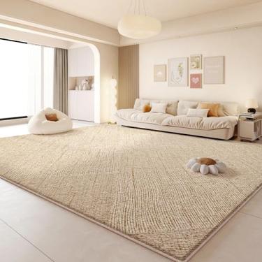 Imagem de Decoração de sala de estar, tapetes leves de luxo para quarto, carpete macio e fofo para vestiário, tapete lavável doméstico (200x300 cm/O)
