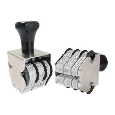 Imagem de Datador Duplo Sobreposto 5mm para Marcação de Datas - no-brand
