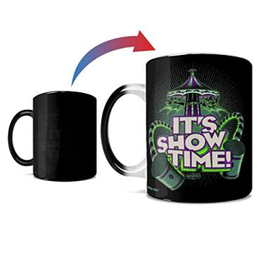 Imagem de Morphing Mugs Beetlejuice – It's Show Time – Uma caneca de cerâmica que muda de cor de 325 ml – Imagem revelada quando um líquido quente é adicionado!