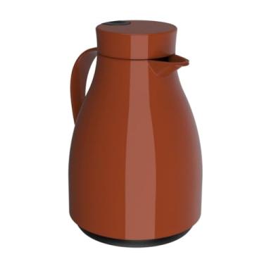 Imagem de Garrafa Térmica Com Gatilho Paris Chá/Café 500ml(Caramelo)