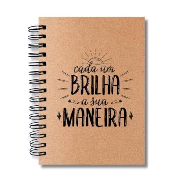 Imagem de Caderno Sem Pautas Capa Dura 200 Fls 400 Pág A5 Sua Maneira