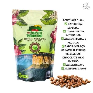 Imagem de Café Especial Chapada Diamantina 85pts Grãos E Moído 250g - Café Chapa