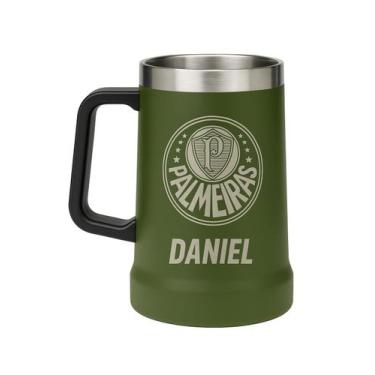 Imagem de Caneca Térmica do Palmeiras Personalizada com Nome de Chopp - Recanto 