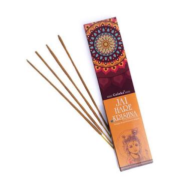 Imagem de Incenso Indiano Goloka Jai Hare Krishna 15g