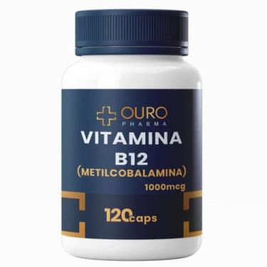 Imagem de Vitamina B12 1000mcg Metilcobalamina Autêntica 60 ou 120 cápsulas - Ou