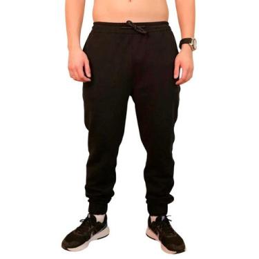 Imagem de Calça Moletom Masculina Preta Ethical, Preto, G