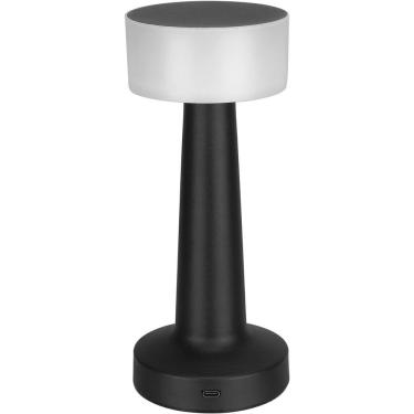 Imagem de Luminaria De Mesa Decorativo Led Usb Metal 21x9x9cm Preto