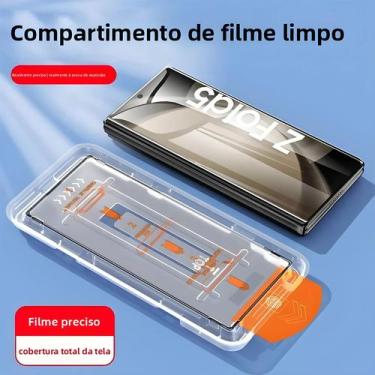 Imagem de Protetor De Tela De Vidro Temperado 9H HD Para Samsung Galaxy Z Fold 7