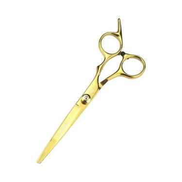 Imagem de Tesoura Profissional De Cabelo De 6 Polegadas, Tesoura De Desbaste Par