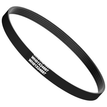 Imagem de WH01X24697 Correia de acionamento da arruela compatível com máquinas de lavar GE e Hotpoint, peças de reposição AP6037512, 4585709, PS11767488, WH01X24697