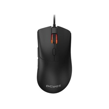 Imagem de Mouse Gamer Pcyes Hydrus Black Vulcan - 12400 DPI - RGB - 6 Botões - PMGHBV