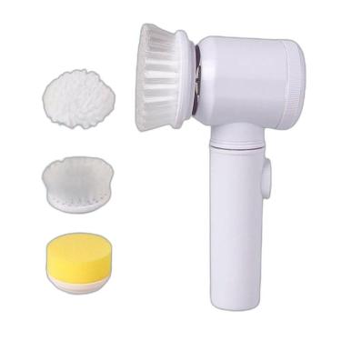 Imagem de Escova Elétrica Usb Super Azulejo Microfibra 360º Ajustável