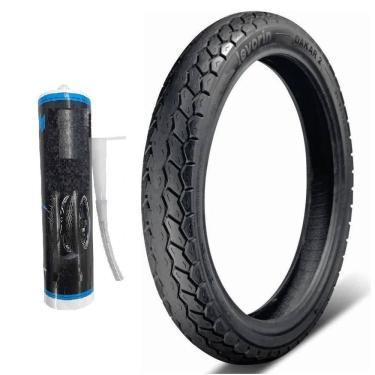 Imagem de Pneu 90/90-18 57P Traseiro Uso Com Camara Matrix Cg 125 150 160 Cargo Start Factor Ybr Yes 125 Riva 150 + Selante Spec