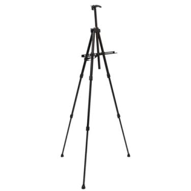 Imagem de Cavalete Tripé para Quadro Branco Tela de Pintura Altura Ajustável