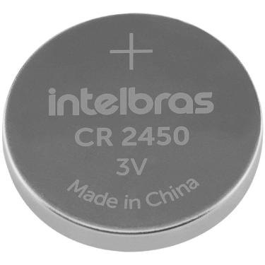 Imagem de Bateria Não Recarregável De Lítio Tipo Botão 3 Volts Cr2450 500mah 24 X 5 Mm - 4860003 - Intelbras
