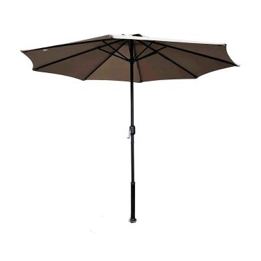 Imagem de Ombrelone Central 2,70m Bali Fendi Alumínio Com Manivela Rivatti Sem Base