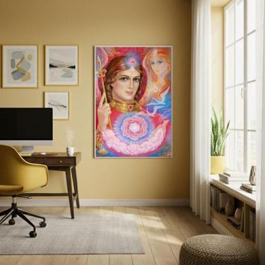 Imagem de Quadro Decorativo Mestre Arcanjo Samuel - 70X50Cm - Quadros On-Line