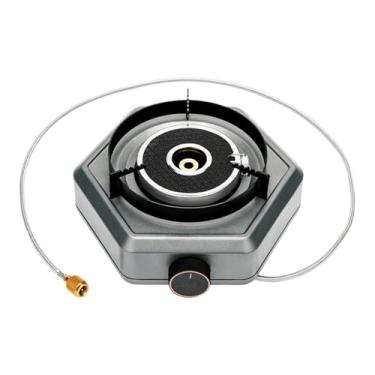 Imagem de Fogão portátil | Fogão de mochila | Queimador portátil de 7800 W com alta potência para cozinhar ao ar livre, caminhadas, mochilão, trekking, churrasco