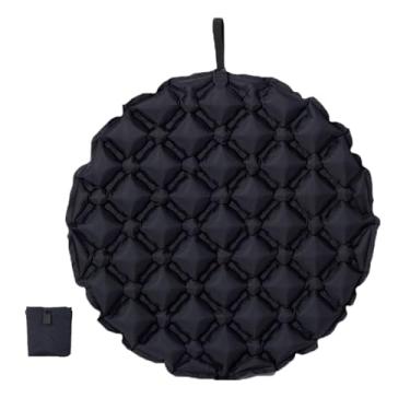 Imagem de Almofada de assento inflável para viagens aéreas | Almofada inflável para assento de estádio | Almofada macia e redonda à prova d'água leve e antiumidade para cadeira de rodas no local de trabalho e