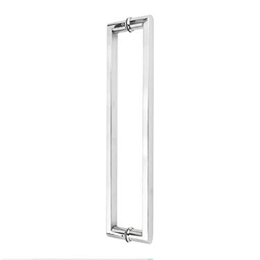 Imagem de STXYANGV Maçanetas de porta de entrada modernas são adequadas para portas de celeiro deslizantes, substituição de botão de maçaneta de porta de vidro com acessórios de banheiro, barra de toalha