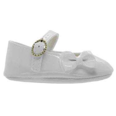 Imagem de Sapatilha Infantil Bebe Menina Pimpolho 0110362C Branco-Feminino