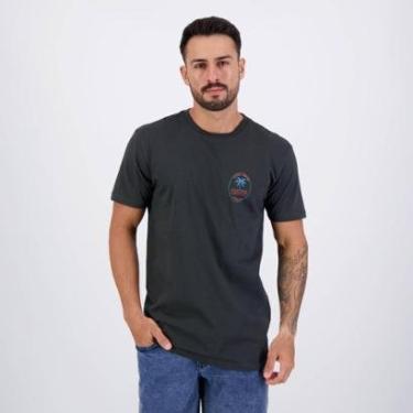 Imagem de Camiseta Hang Loose Palms Cinza Escuro-Masculino