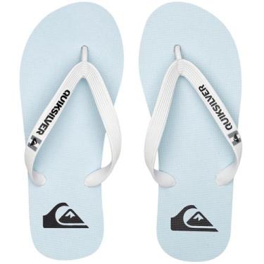 Imagem de Chinelo Quiksilver Molokai Branco 2.0, 43/44