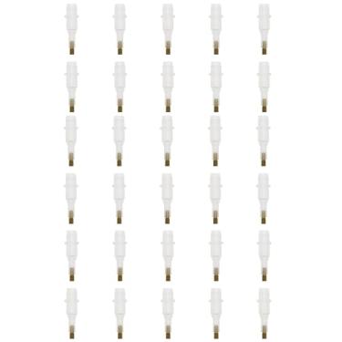 Imagem de 30 peças ponta de caneta de pintura de diamante ponta de plástico único ponta 5D ferramenta de arte de diamante acessórios de pintura para pincel de diamante