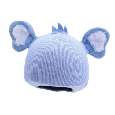 Imagem de YIJU Capa para capacete de esqui, decoração para capacete, fofa, portátil, versátil, estilosa, criativa, prática, quente, acessórios para snowboard, Azul