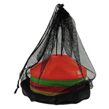 Imagem de Dynwave Conjunto de 50 cones de futebol para treinamento esportivo, ideais para gramados, jardins e pistas, com suporte para marcadores de treino de futebol, Style B