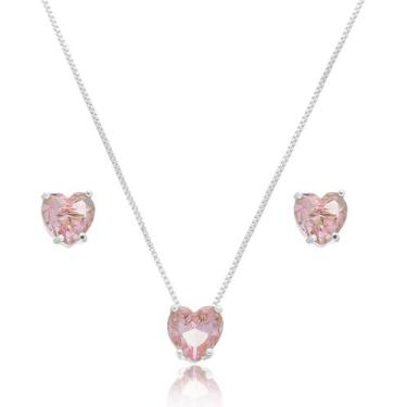 Imagem de Brinco Feminino Coração Lindo e Confortável Aço Inox Anti Alérgico - N