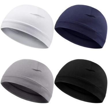 Imagem de Gorros de algodão macio Skull Caps Syhood para homens e mulheres