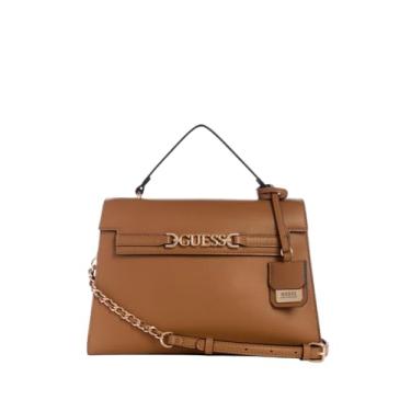 Imagem de GUESS Bolsa feminina Factory Rhiannon com alça superior