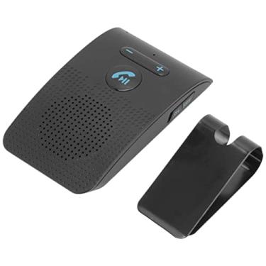 Imagem de Pissente Visor de Carro Receiver 5.0 Speakerphone para Carro Dual Telefone Connecte