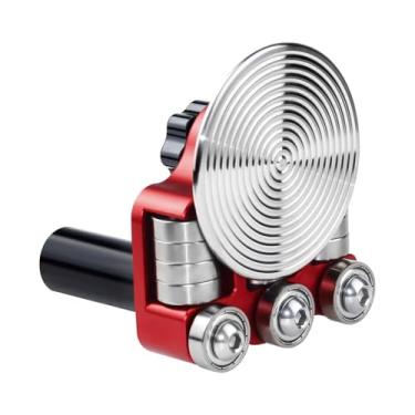 Imagem de Diydeg Dobradeira de chapa metálica, dobra de 90 a 180 graus, dobradeira de disco de metal de uma estação, ferramenta de dobra manual para cobre de 20 oz e zinco de 1 mm