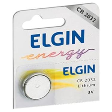 Imagem de Bateria de Lítio CR2032 Elgin 82193 - Unidade - para placa mãe, alarmes e relógios