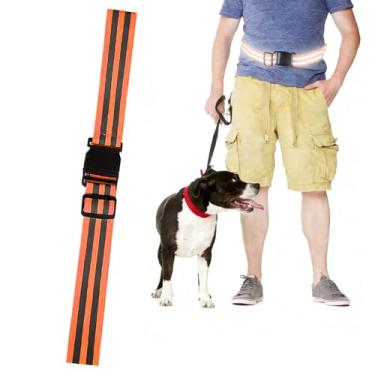 Imagem de Faixa Refletiva para Corrida | Cinto de Segurança Elástico Ajustável - Equipamento de Caminhada Reflectante de Segurança com Alta Visibilidade,para Corredores Noturnos Homens Passeio ao Ar Livre