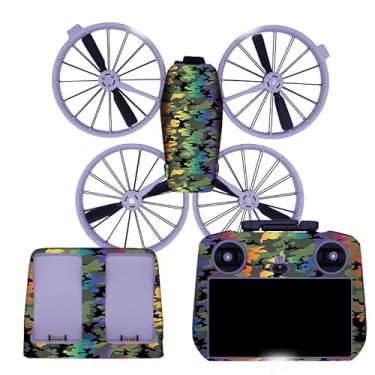 Imagem de Adesivos para DJI Flip, decalque de película de drone, conjunto de adesivos, película protetora antiarranhões para DJI Flip (2)