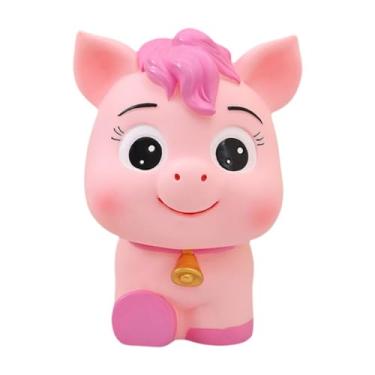 Imagem de Baoblaze Cofrinho de Cavalo em para Mesa - Coleção 2026 - Presente de Ano - Estatueta Decorativa para Lareira, Escrivaninha ou Armário, Rosa