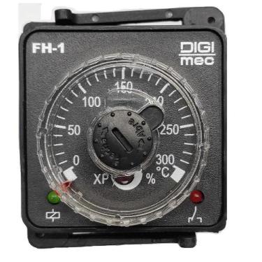 Imagem de Controlador temperatura 48x48 fh1 300c biv-ca tipo j digimec