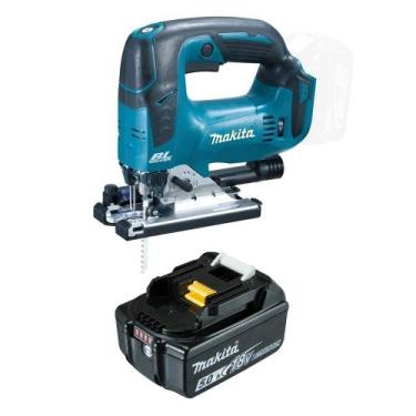 Imagem de Serra Tico Tico 18V BL DJV182Z + 1 Bateria 5Ah Makita