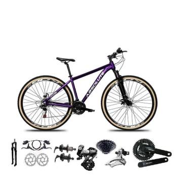 Imagem de Bicicleta Aro 29 Absolute Nero 5 Shimano Altus 24v Pdv Ty301 K7 Freio Hidráulico Trava Pneu Faixa-Unissex