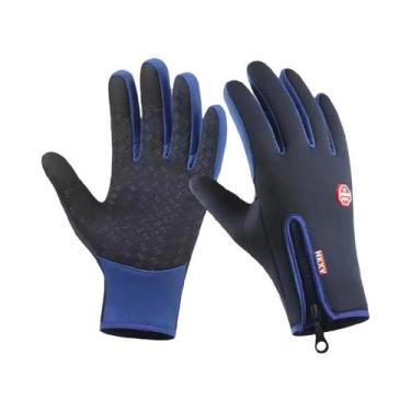 Imagem de Luvas Unissex Impermeáveis Com Tela Sensível Ao Toque, Quentes, À Prov