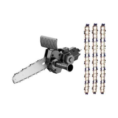 Imagem de Kit Adaptador De Furadeira Elétrica De 4/6 Polegadas Para Serra Elétri